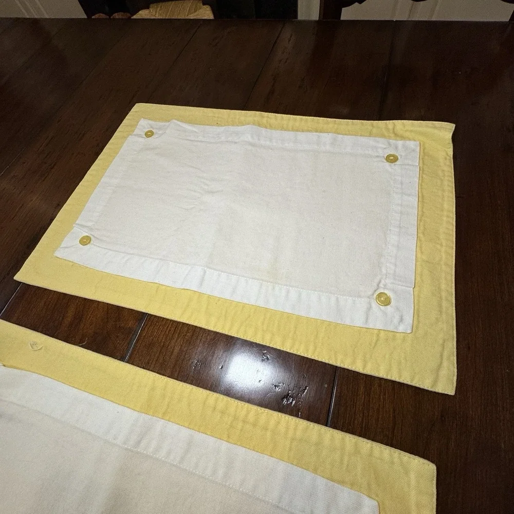 Lot of‎ 6 Vintage Handmade Placemats Tablecloth Cloths Charleston SC 13x17–13x19